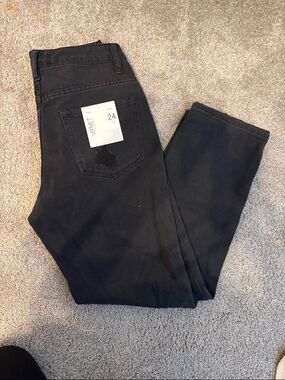 VERVET by Flying Monkey Women's Straight Leg Jeans - Black